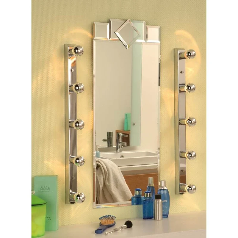 Mirror Regula Lichtleiste max. 5x40W E14 Chrom