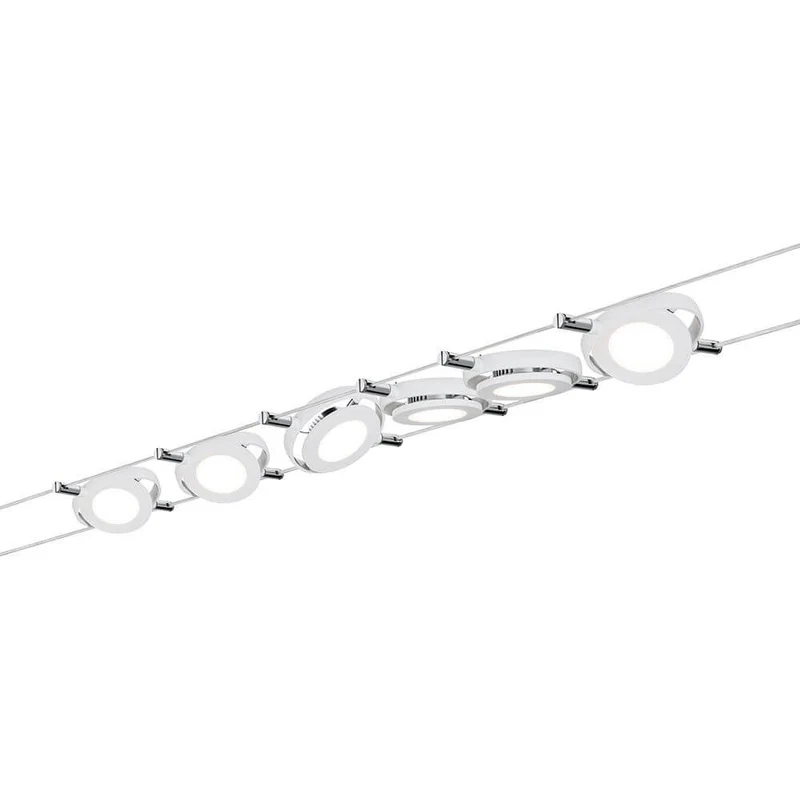 Wire Systems DC LED Set RoundMac 6x4W Weiß 12V DC 30VA