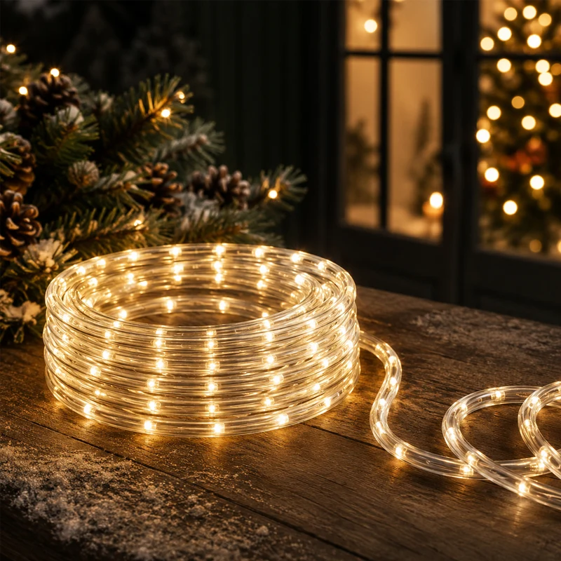 LED-ljusslang 4 eller 10 meter – vit