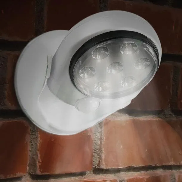 LED-sensorlampa med rörelsesensor & 360 graders vinkel