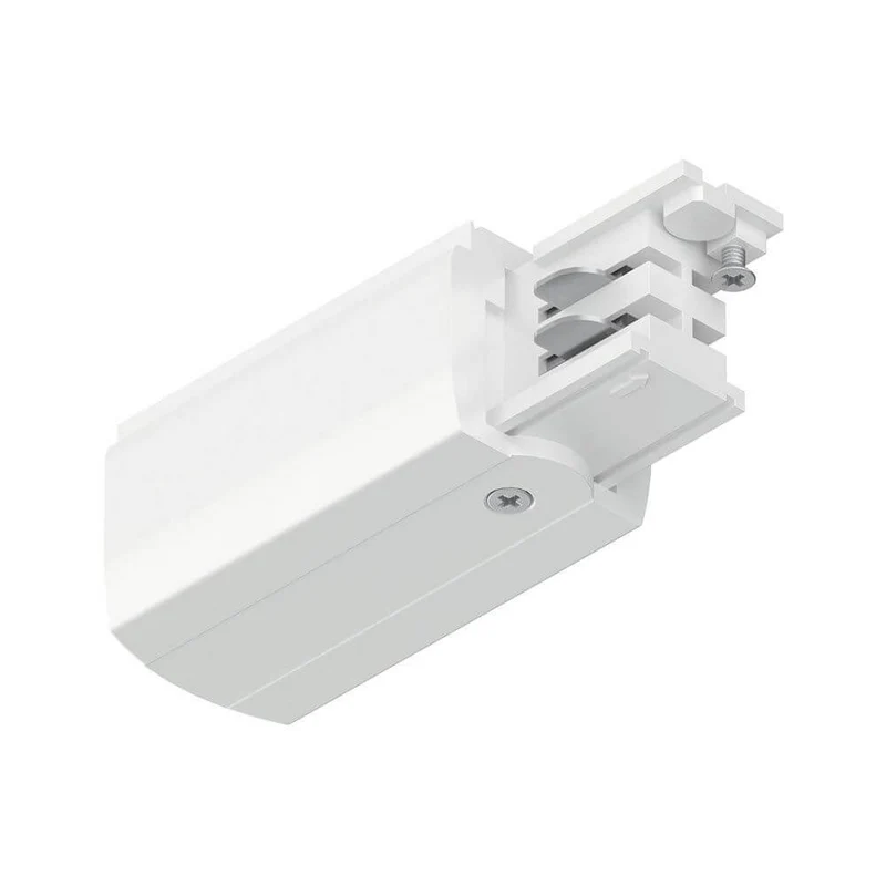 ProRail3 Einspeisung Ende Links 99,5x35mm Weiß