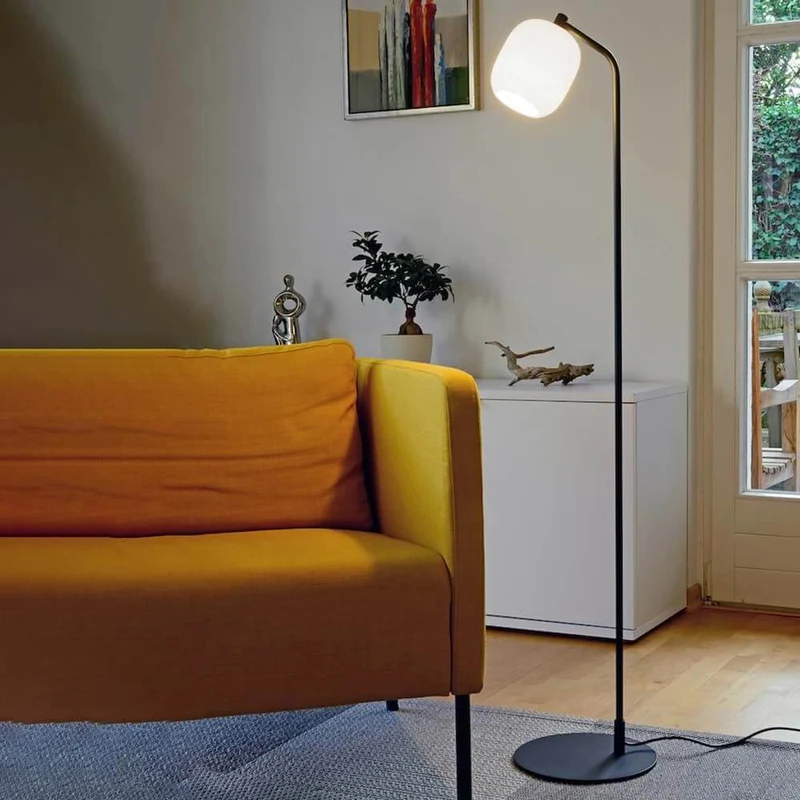 Casablanca Stehlampe Murea Ø 13cm Anthrazit