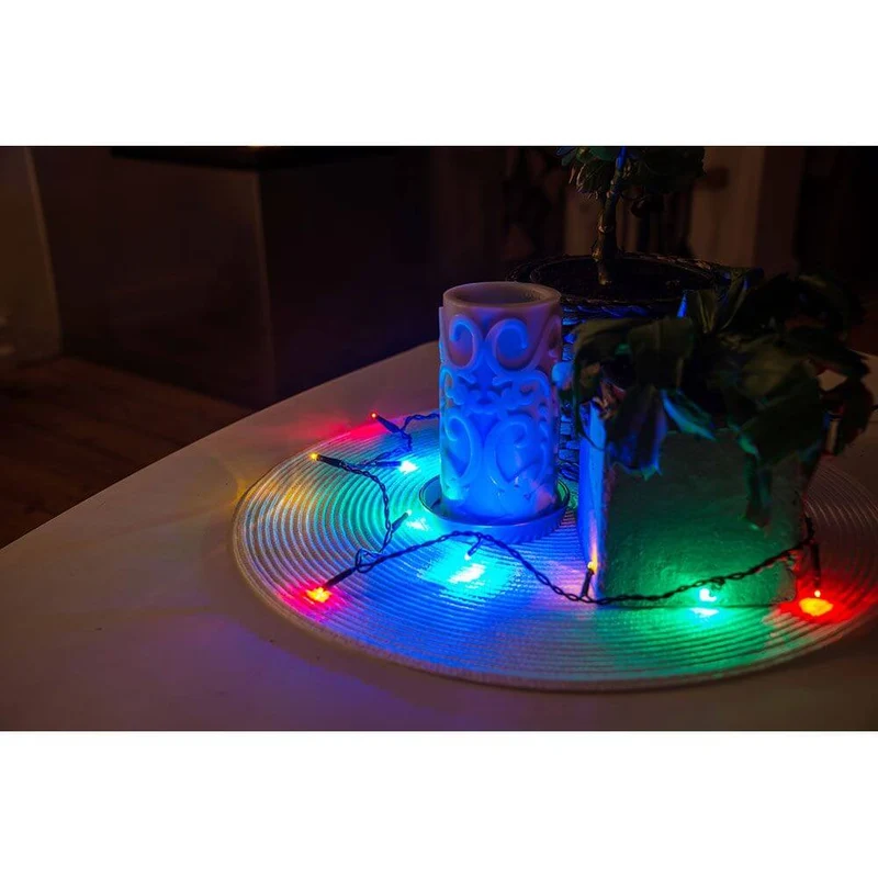 4m Micro LED Lichterkette 20 bunte Dioden