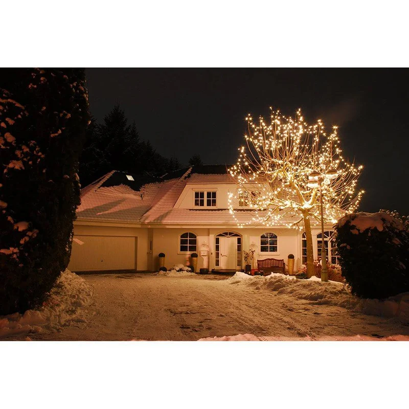 LED Minilichterkette 20 Warmweiße Dioden IP44
