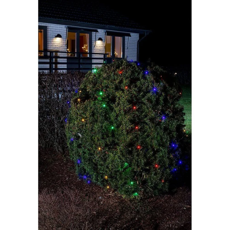 LED Lichternetz 32 bunte Dioden IP44