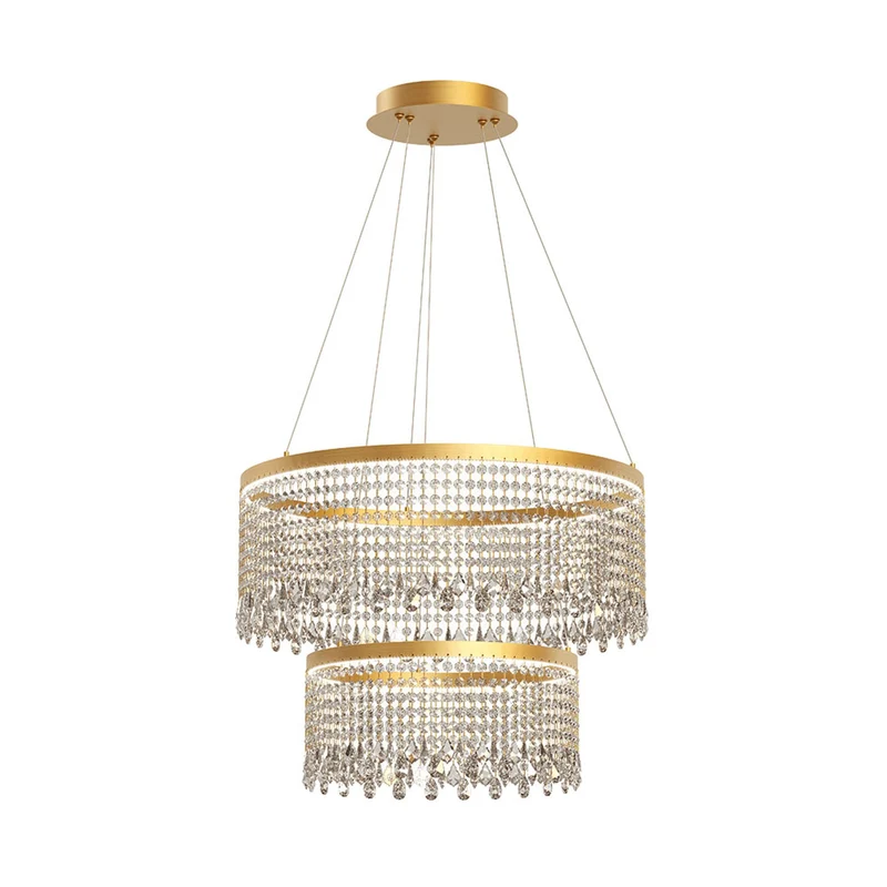 LED-Pendelleuchte Vanesia Ø 40+60cm Dimmbar
