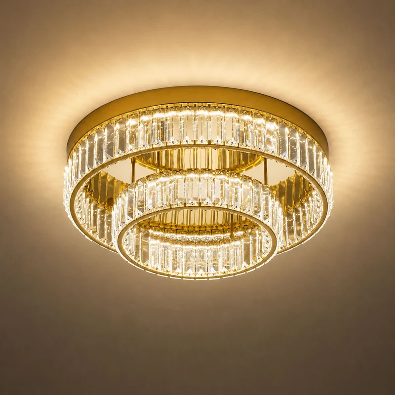 LED-Deckenleuchte Akala 2-flammig Dimmbar