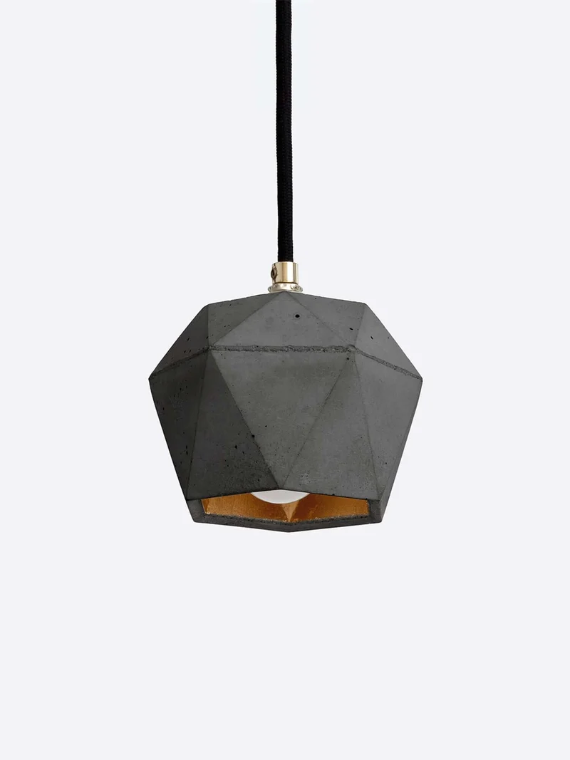 Gantlights T2 Hängelampe Beton dimmbar