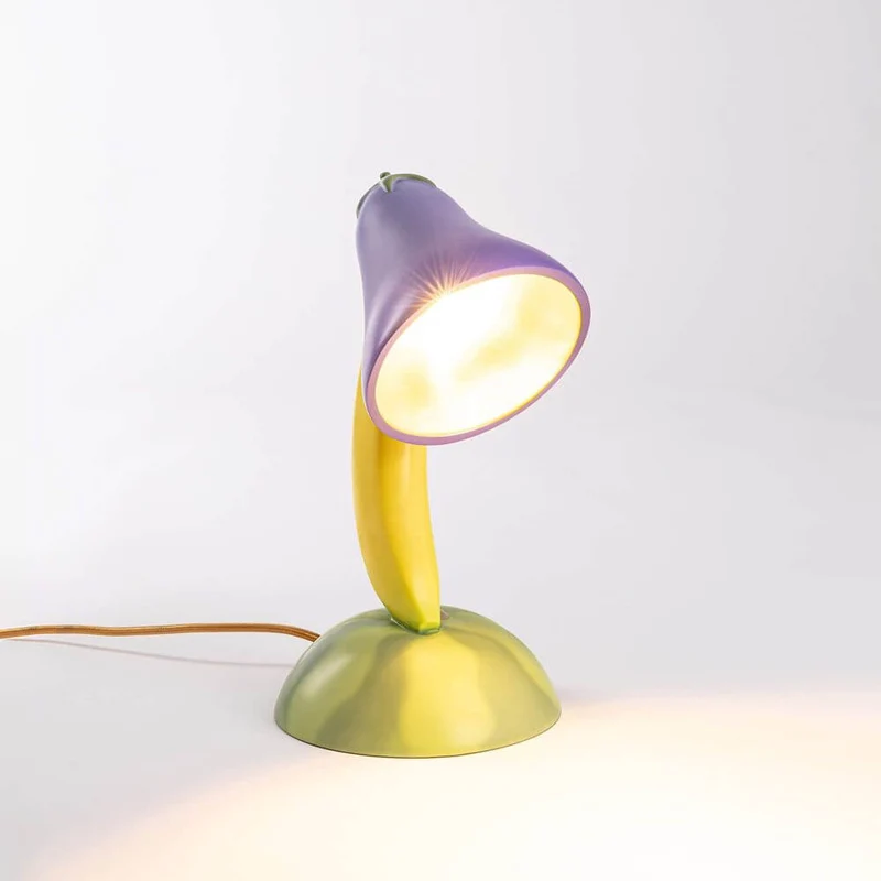 Seletti Vitamin Tischleuchte Aubergine Mehrfarbig