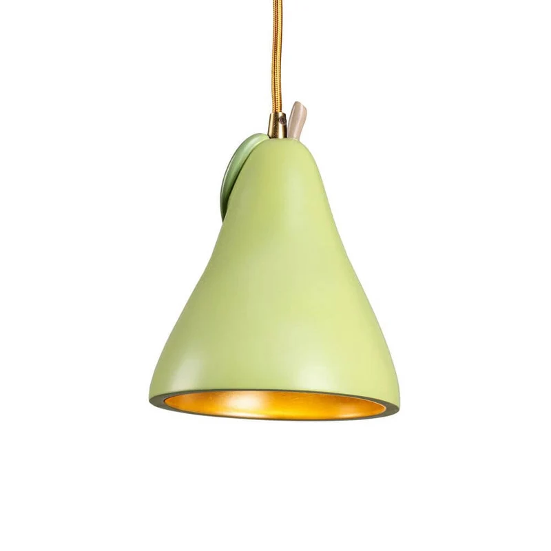 Seletti Vitamin Pear Pendelleuchte Birnenform Harz Grün