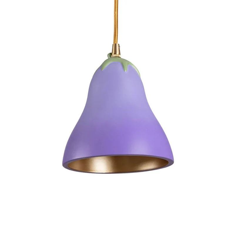 Seletti Vitamin Aubergine LED-Pendelleuchte