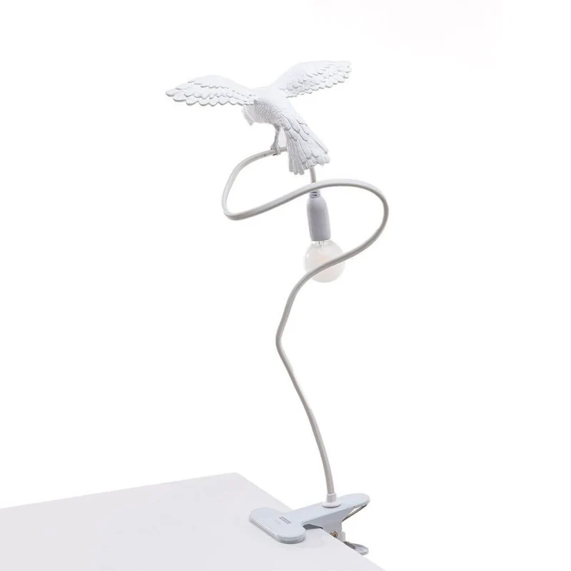 Seletti Sparrow Cruising Klemmleuchte USB