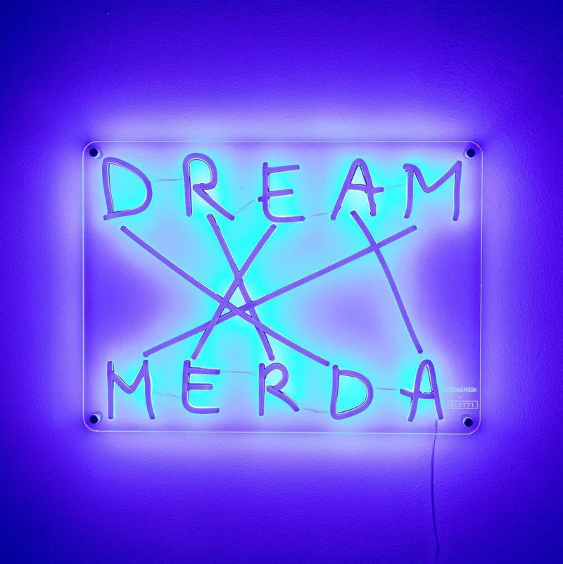 Seletti Dream-Merda LED-Wandleuchte dimmbar
