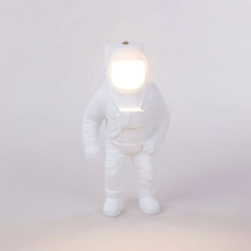 Seletti Flashing Starman LED-Tischlampe dimmbar Warmweiß