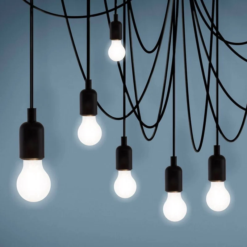 Seletti Maman Pendelleuchte LED dimmbar 14 Lichter Satiniert