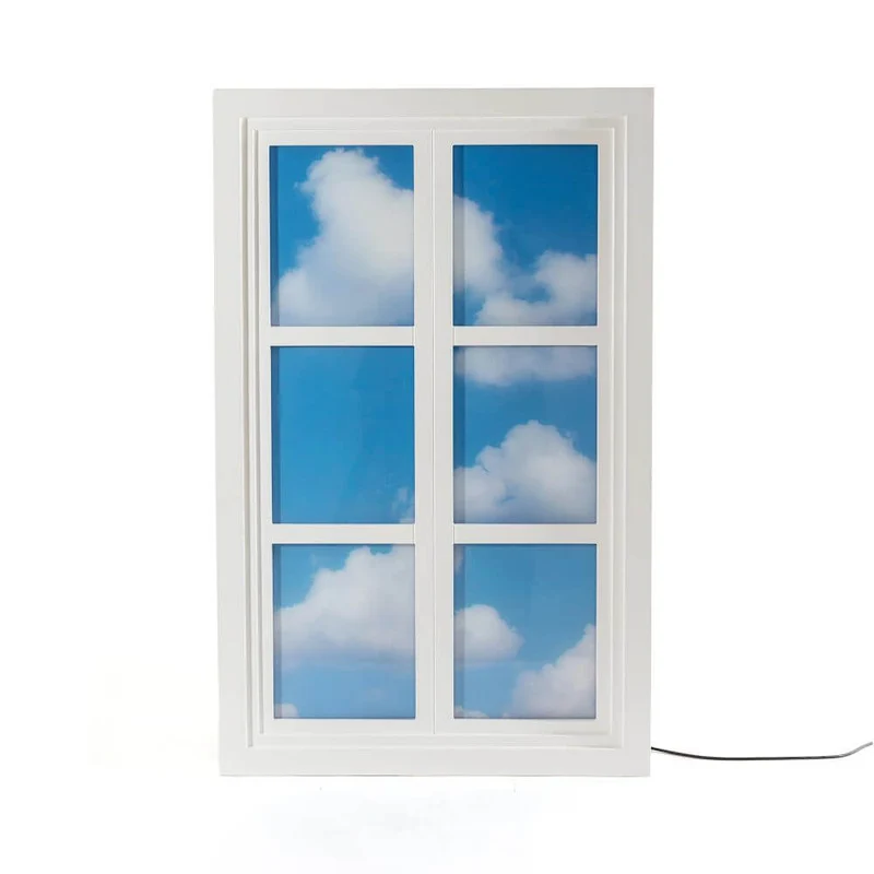 Seletti Suite Window Wandleuchte Holz Acryl