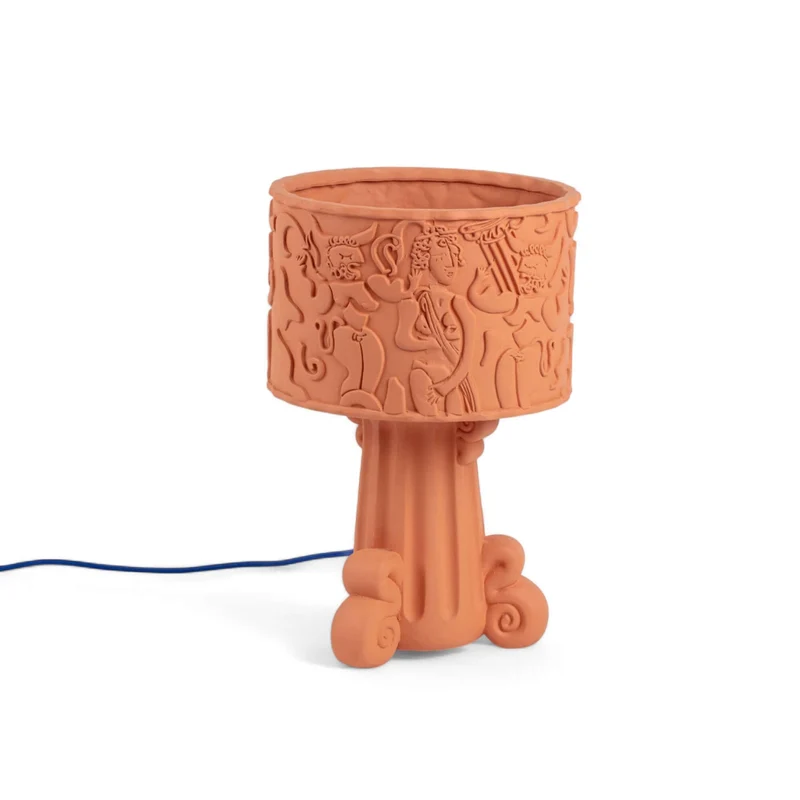 Seletti Magna Graecia DEA Outdoor-Tischleuchte Terracotta