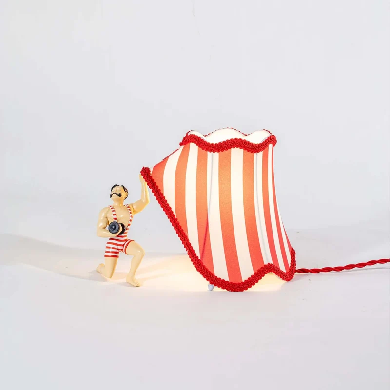 Seletti Circus Bruno Tischlampe Mehrfarbig