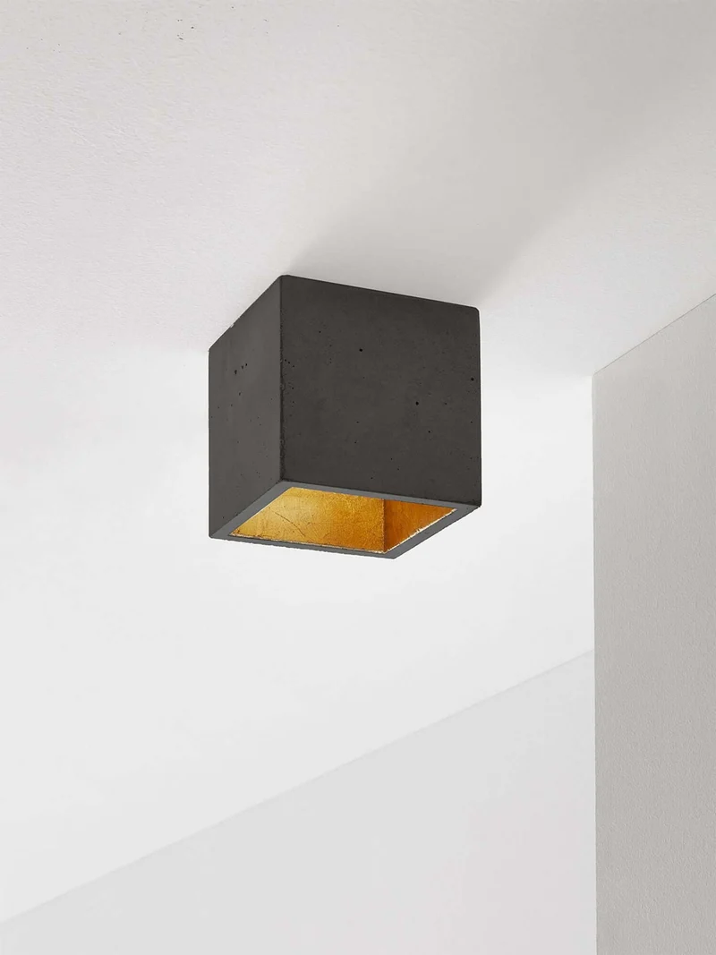 Gantlights B7 Deckenspot quadratisch dimmbar