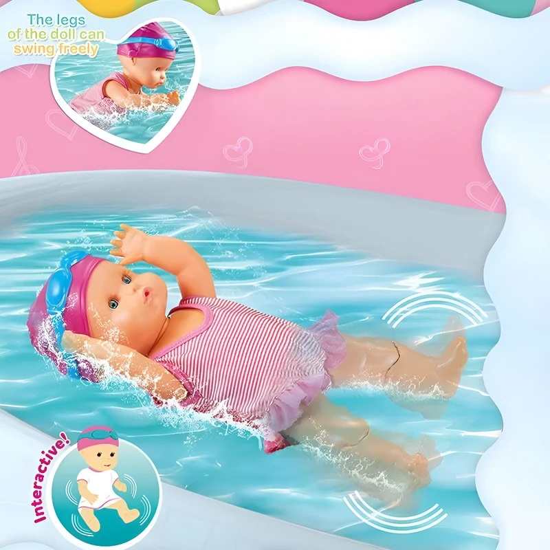 Kletshuts™ FloatingDoll - Vattentät Rörlig Bad Och Pool Flytande Docka