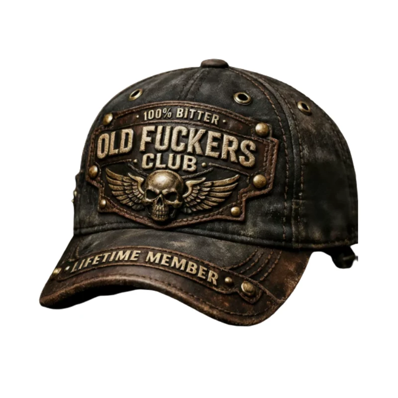 Icone™ VintageCap: Klassisk Amerikanskinspirerad Stilren Vintagekeps