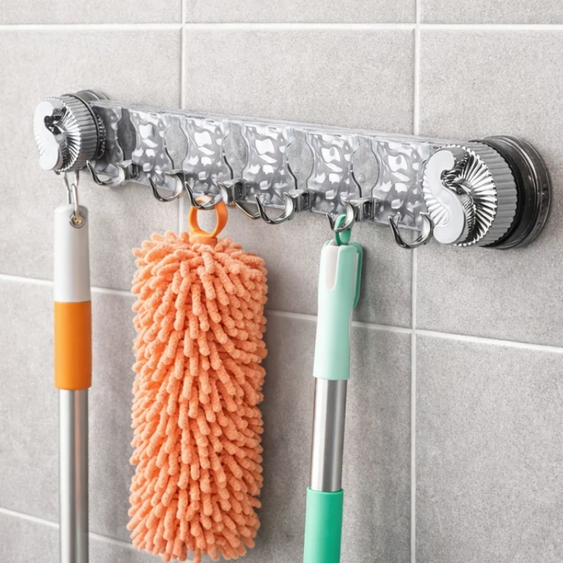 GlideHold® SuctionHooks 1+1 GRATIS: Enkel Installation Kraftiga Väggmonterade Sugkrokar