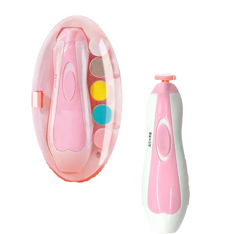 Kletshuts™ NailFile 1+1 GRATIS: Batteri-Opererad Mild Bebisar Nagelfil Uppsättning