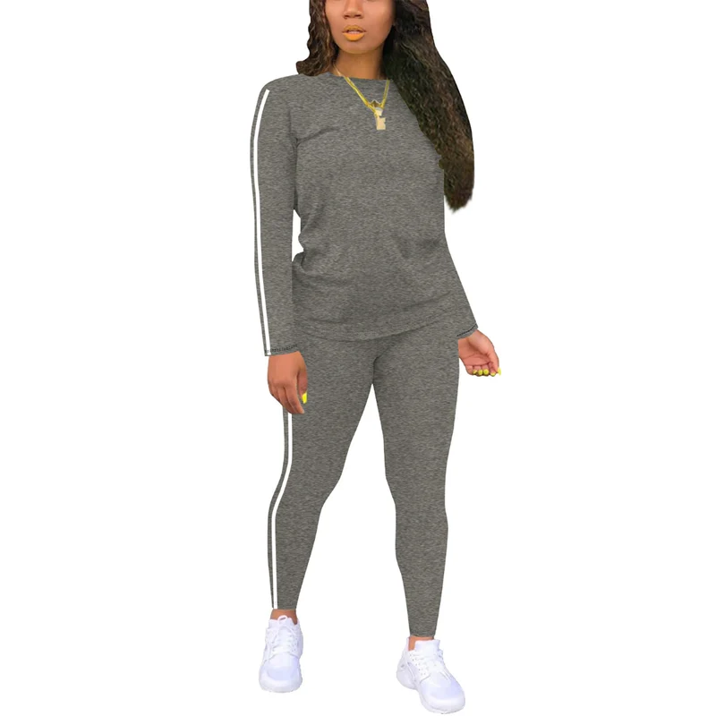 Icone™ TracksuitSet: Kvinnors Bekväma Tvådelade Träningsoverall Uppsättning