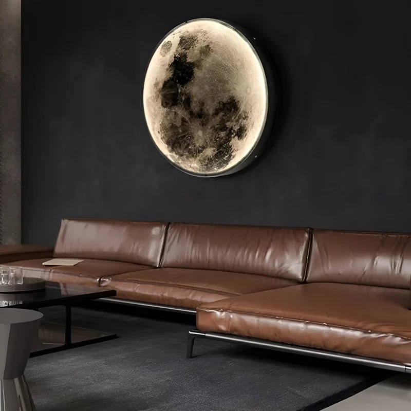 Ledsen™ GlowingMoon: 3D Glödande Måne Natt Ljus Hem Dekoration
