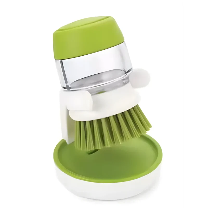 Globetrek° DishwashingBrush 1+1 GRATIS: Enkel Att Använda Såpautmatning Köks Skrubba Diskning Borsta