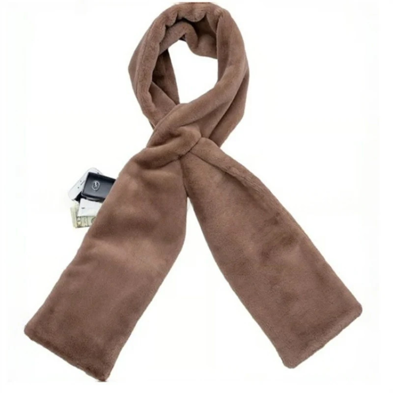 Icone™ PocketScarf: Snygg Genomdrags-Vinter-Halsvärmare-Ficksjal