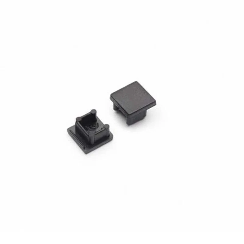 Endkappen 2er Set für Aufbauprofil micro Typ A Schwarz