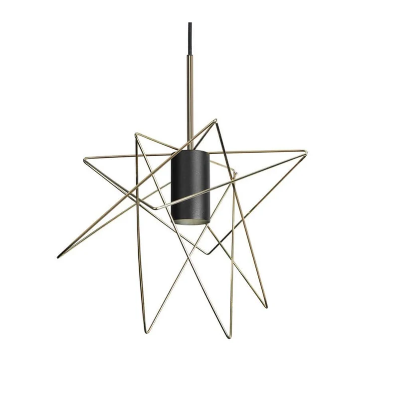 Hängelampe Starl Ø 30cm Messing