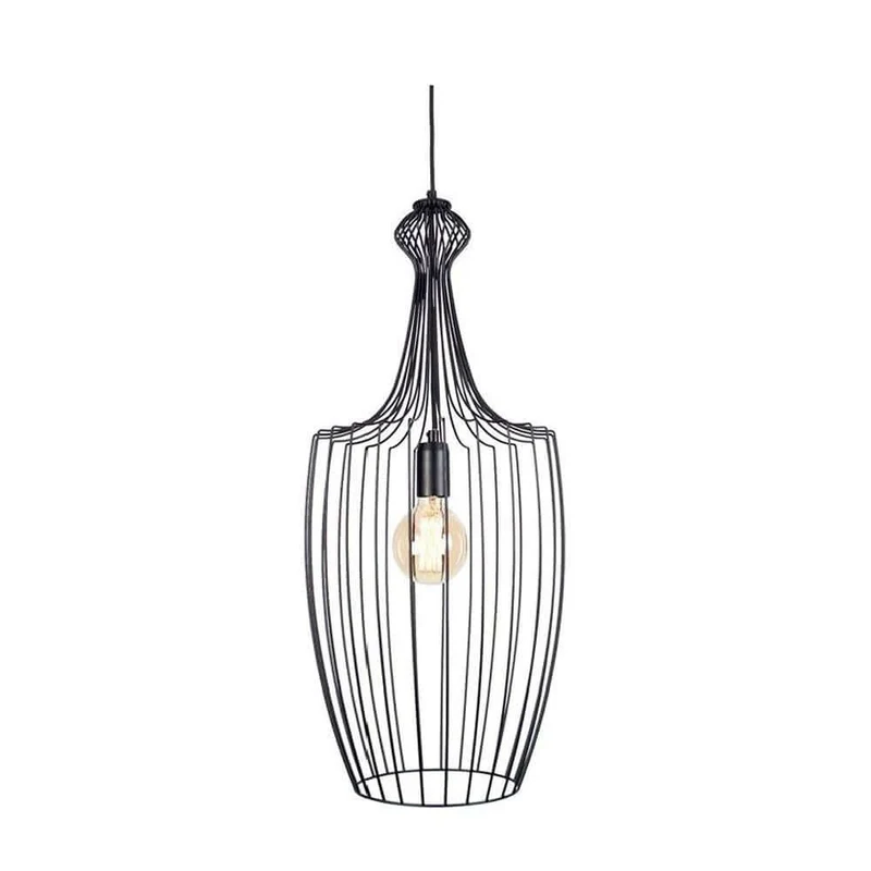 Hängeleuchte Luksor L Ø32cm Schwarz