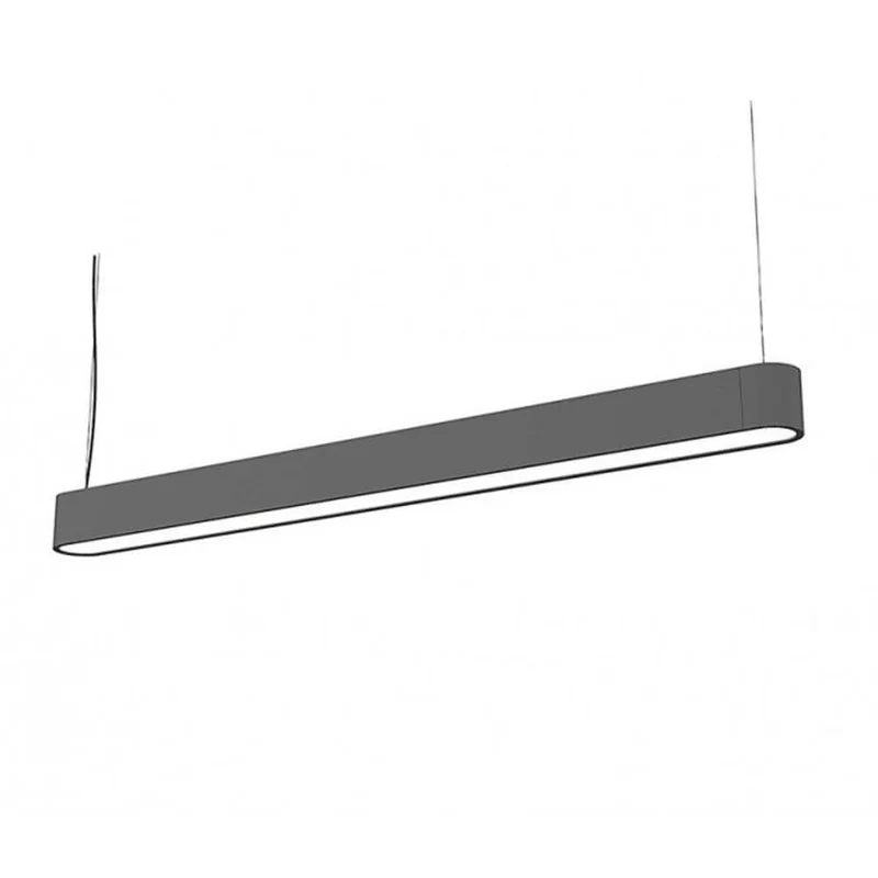 LED Deckenleuchte Talu 120x6cm Grau