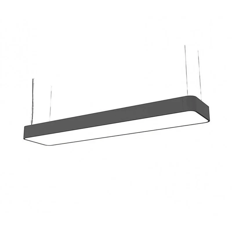 LED Hängeleuchte Talu 90x20cm Grau