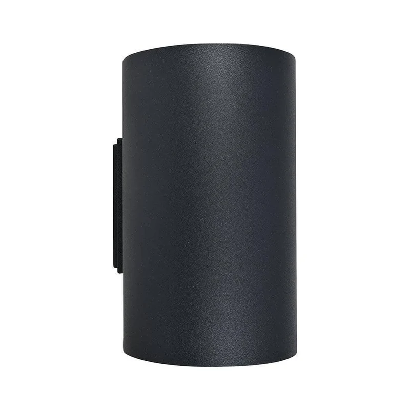 Wandlampe Tube 2-flammig Grafit