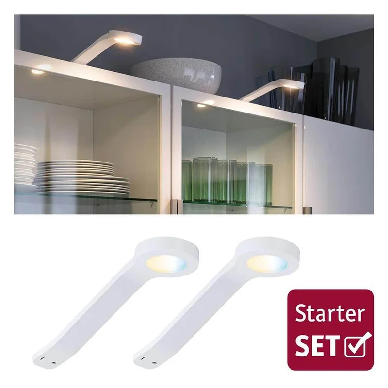 Clever LED Spot Mike Weiß 12W Weiß-Matt