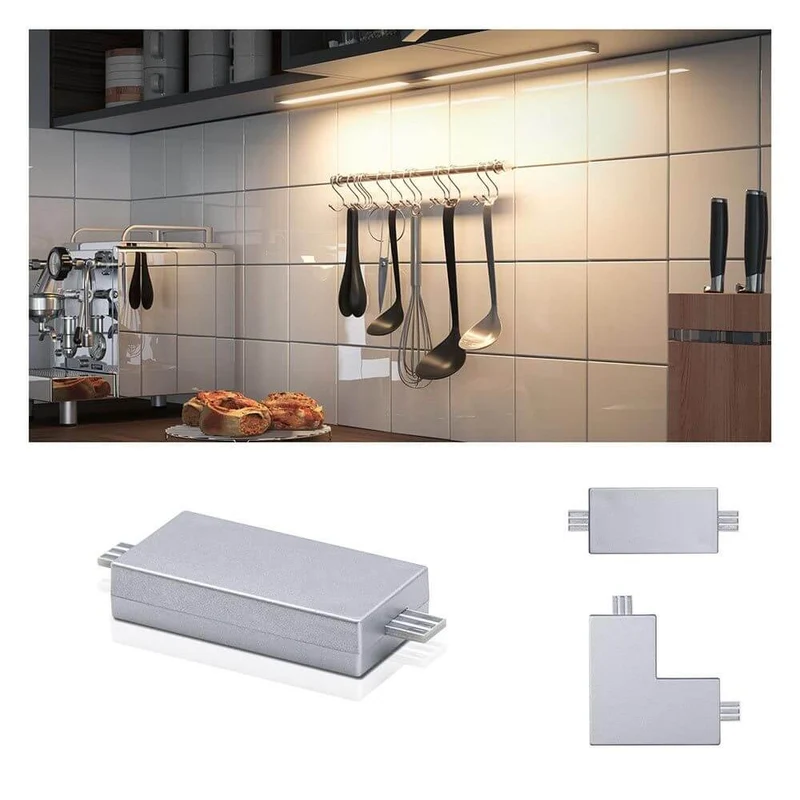 Clever Verbinder Barre 50x25mm Chrom-Matt