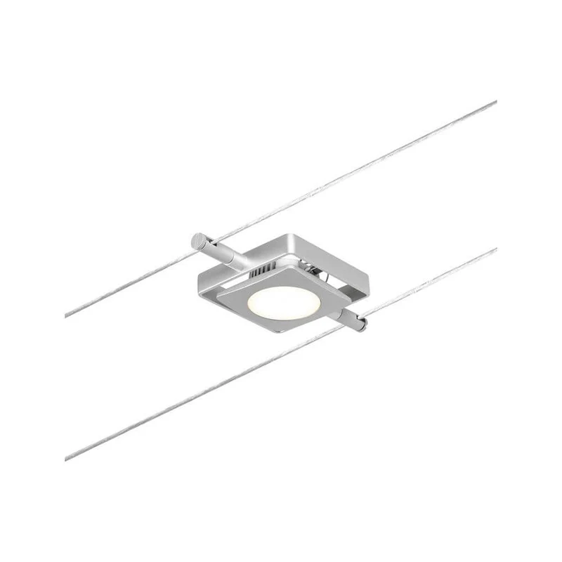 CorDuo LED Seilsystem Mac Einzelspot Chrom-Matt