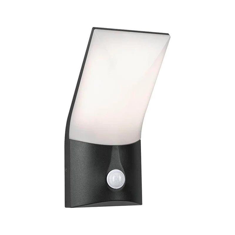 LED Außenwandleuchte Adya Sensor Anthrazit IP54