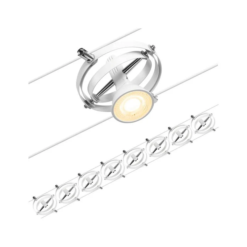 CorDuo Seilsystem Cardan Basis-Set 8-flg. Weiß-Matt