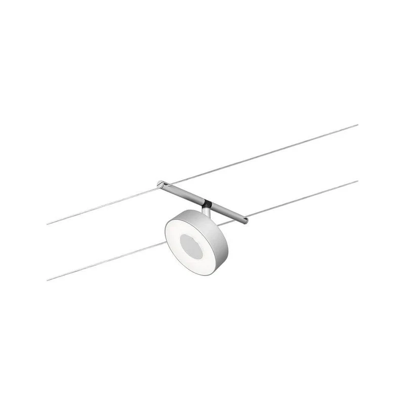 CorDuo LED Seilsystem Circle Einzelspot Chrom-Matt