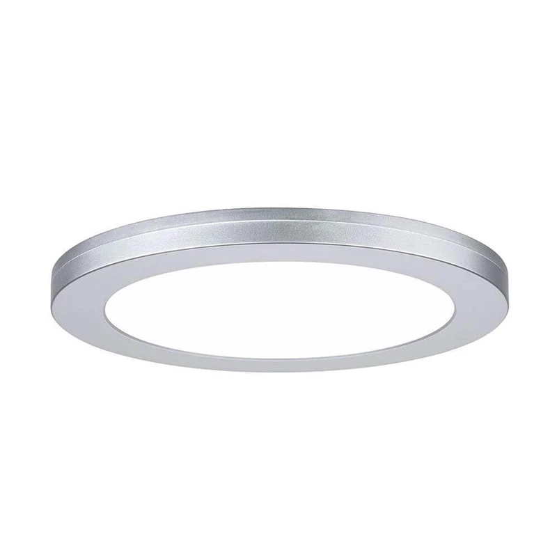 LED Einbaupanel 2 in 1 Cover-it Rund Chrom-Matt