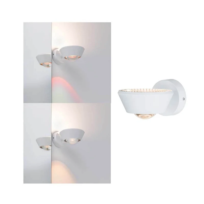 Wandleuchte Sabik IP44 LED Dimmbar 13W Weiß 230V