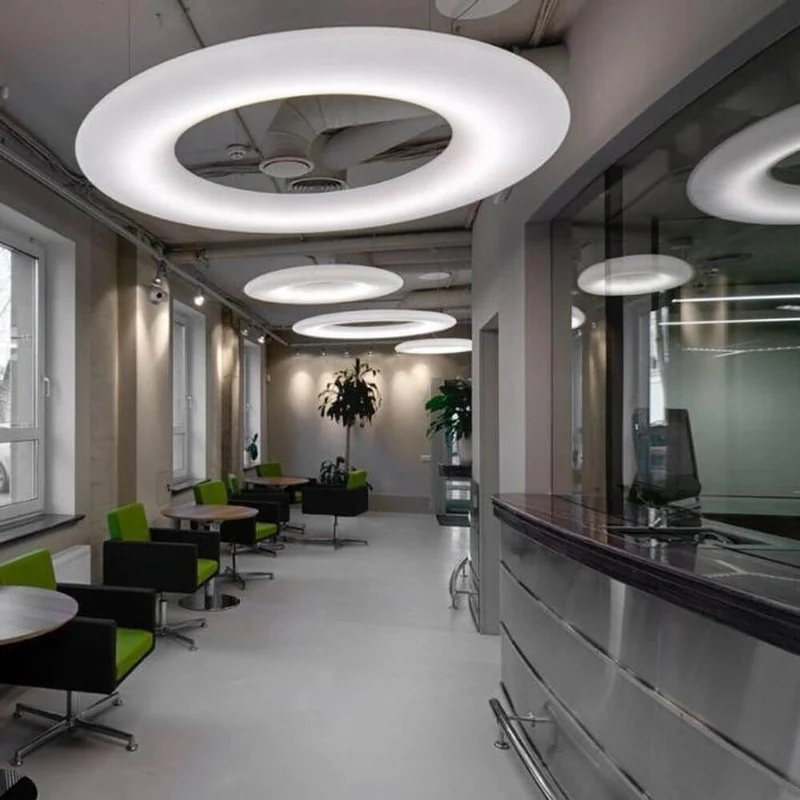 LED Ringlampe Gigant 10400lm Kaltweiß