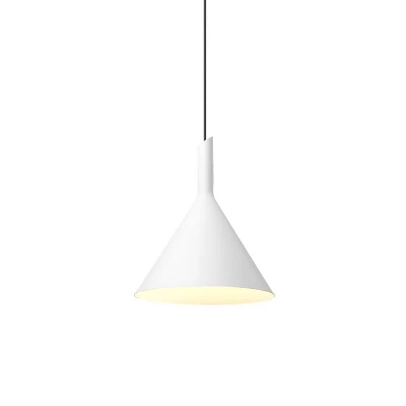LED Pendellampe Shiek L in Weiß