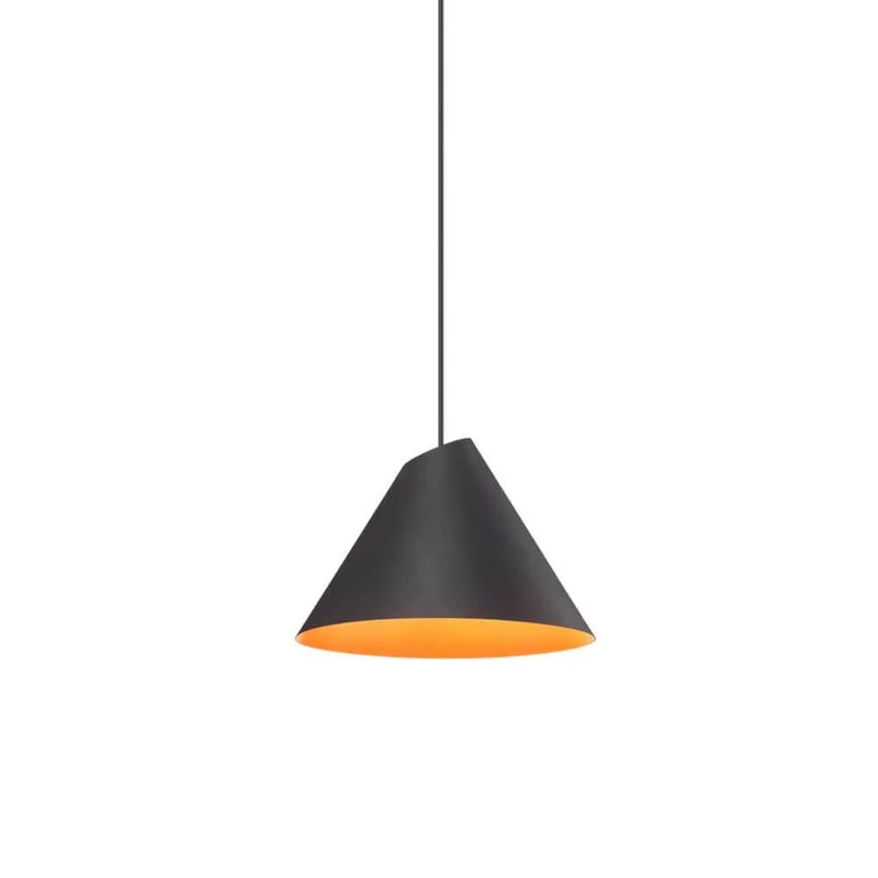 LED Esszimmerleuchte Shiek M Schwarz