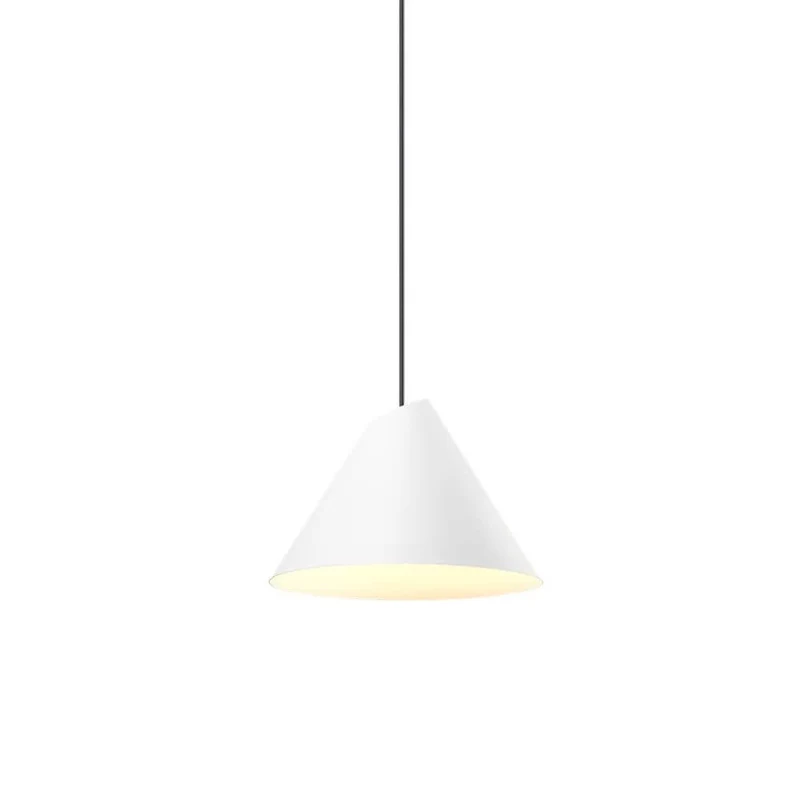 LED Pendellampe Shiek M Weiß