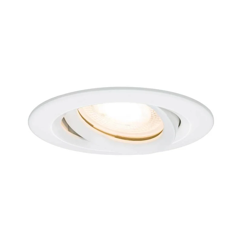 Premium EBL Set Nova IP65 schwenkbar LED 1x7W GU10 Weiß